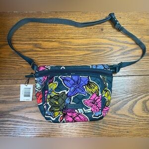 Vera Bradley Falling Flowers Belt Bag/Cross Body